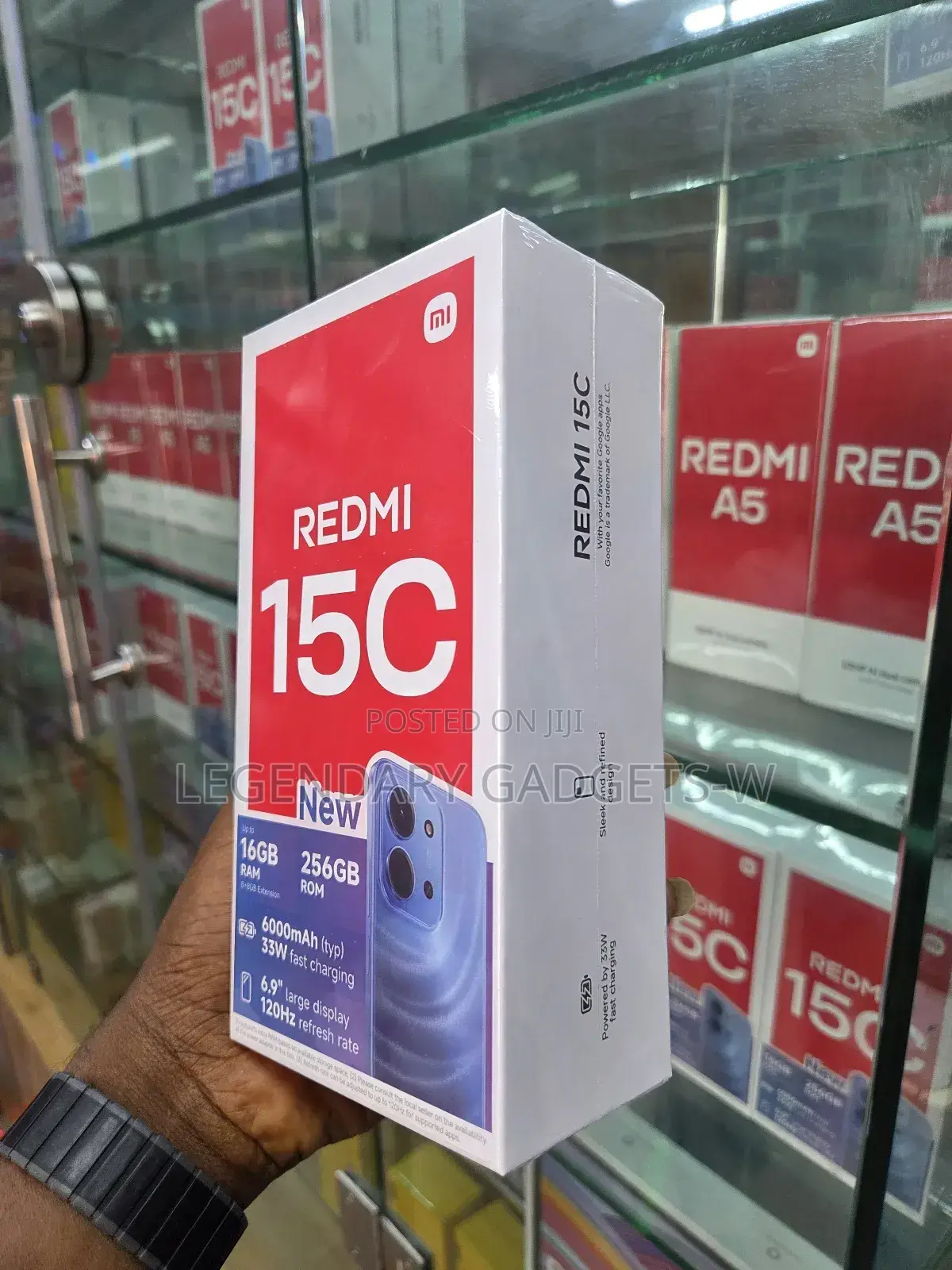 New Xiaomi Redmi 15C 4G 256 GB Black