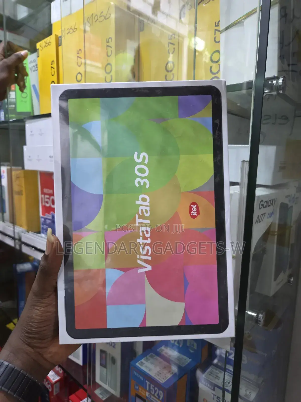 New Itel VistaTab 30S 128 GB Black