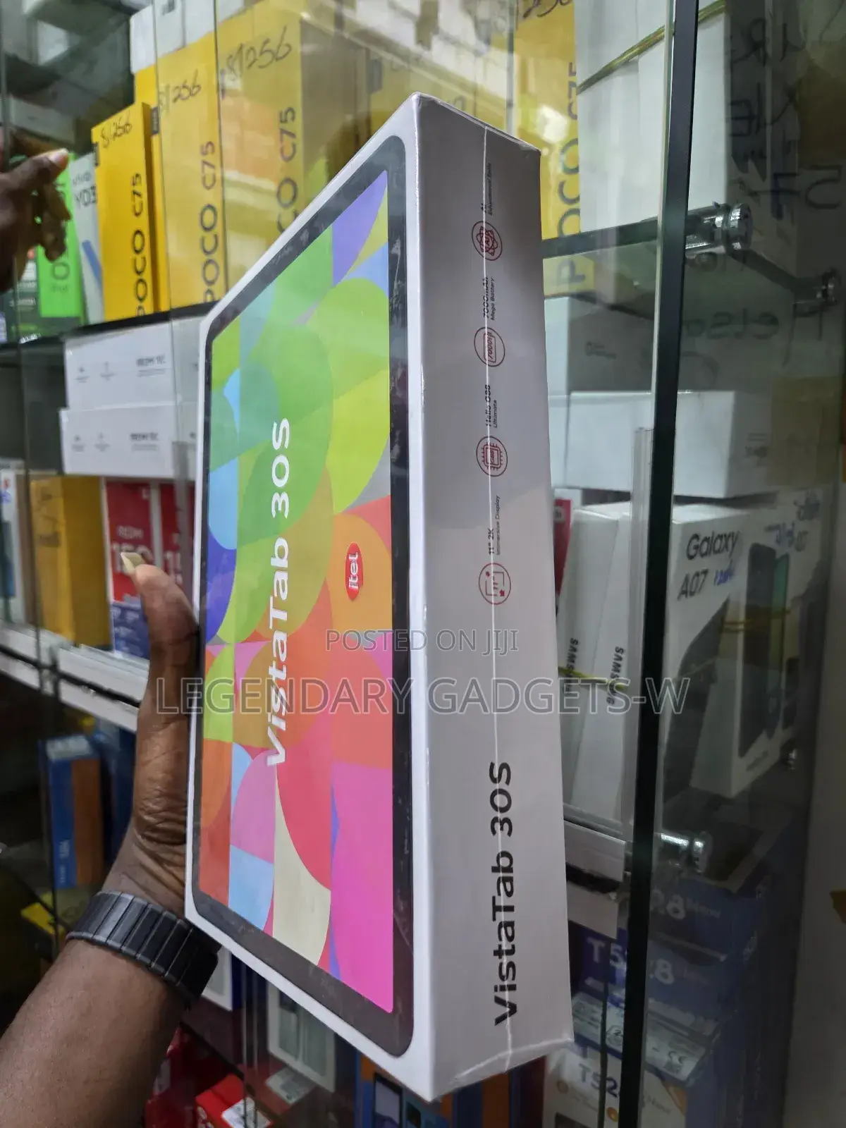 New Itel VistaTab 30S 128 GB Black
