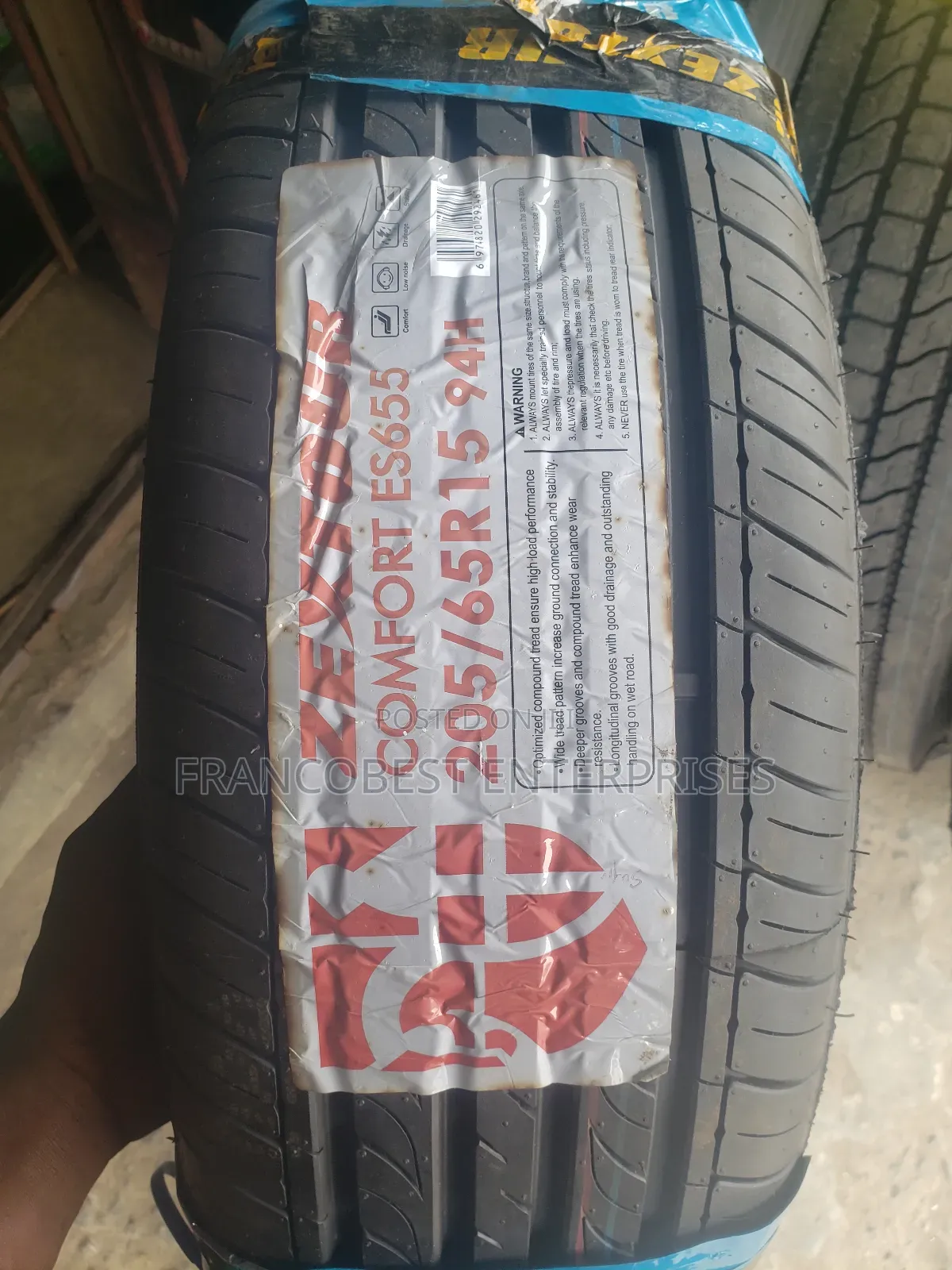 205/65r15 Zextour Tyre
