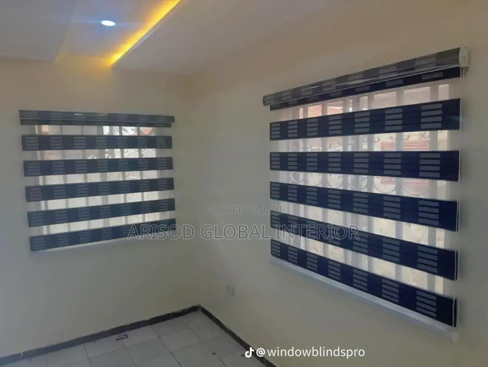 Patterned Bold Window Blinds