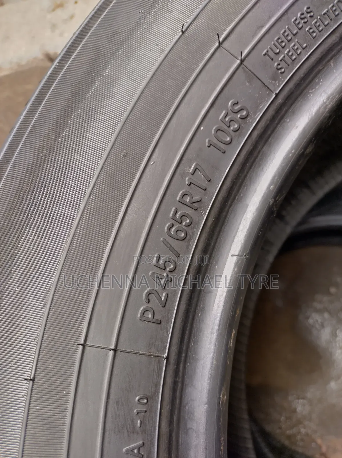 2 Weeks London Used Original Tyre