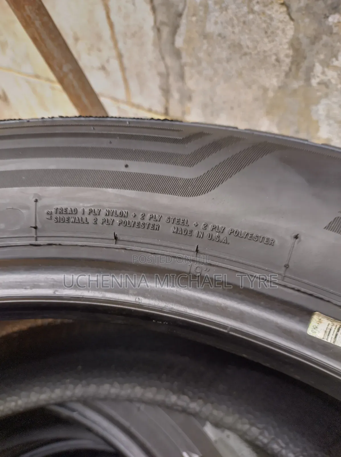 2 Weeks London Used Original Tyre
