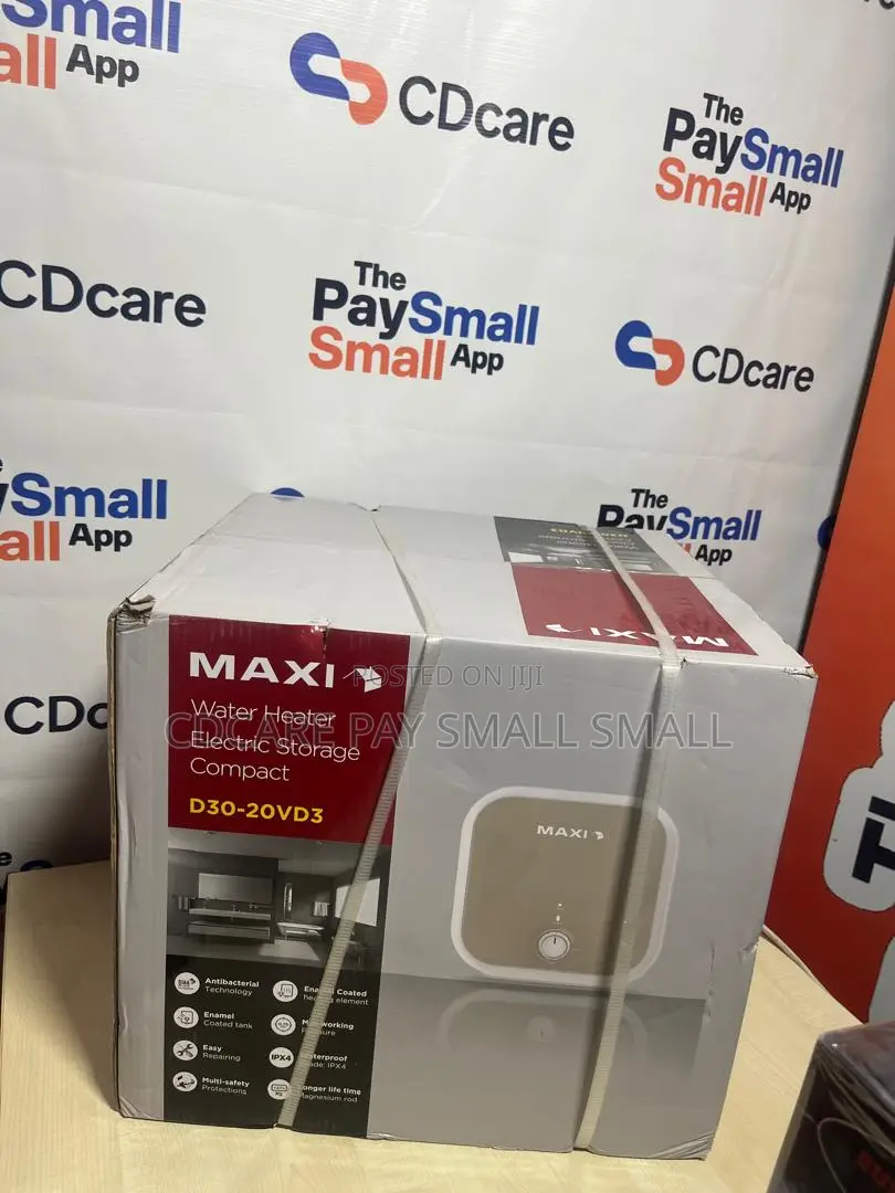Pay Small Small Maxi Water Heater On Cdcare.App