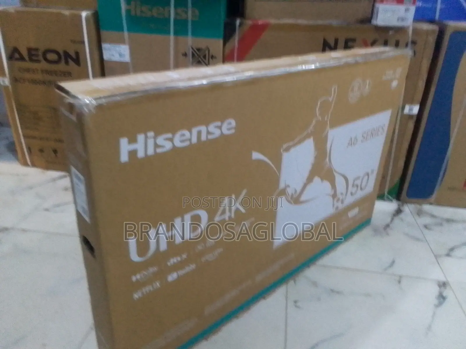 Hisense 50 Inches Tv – Crystal Clear View