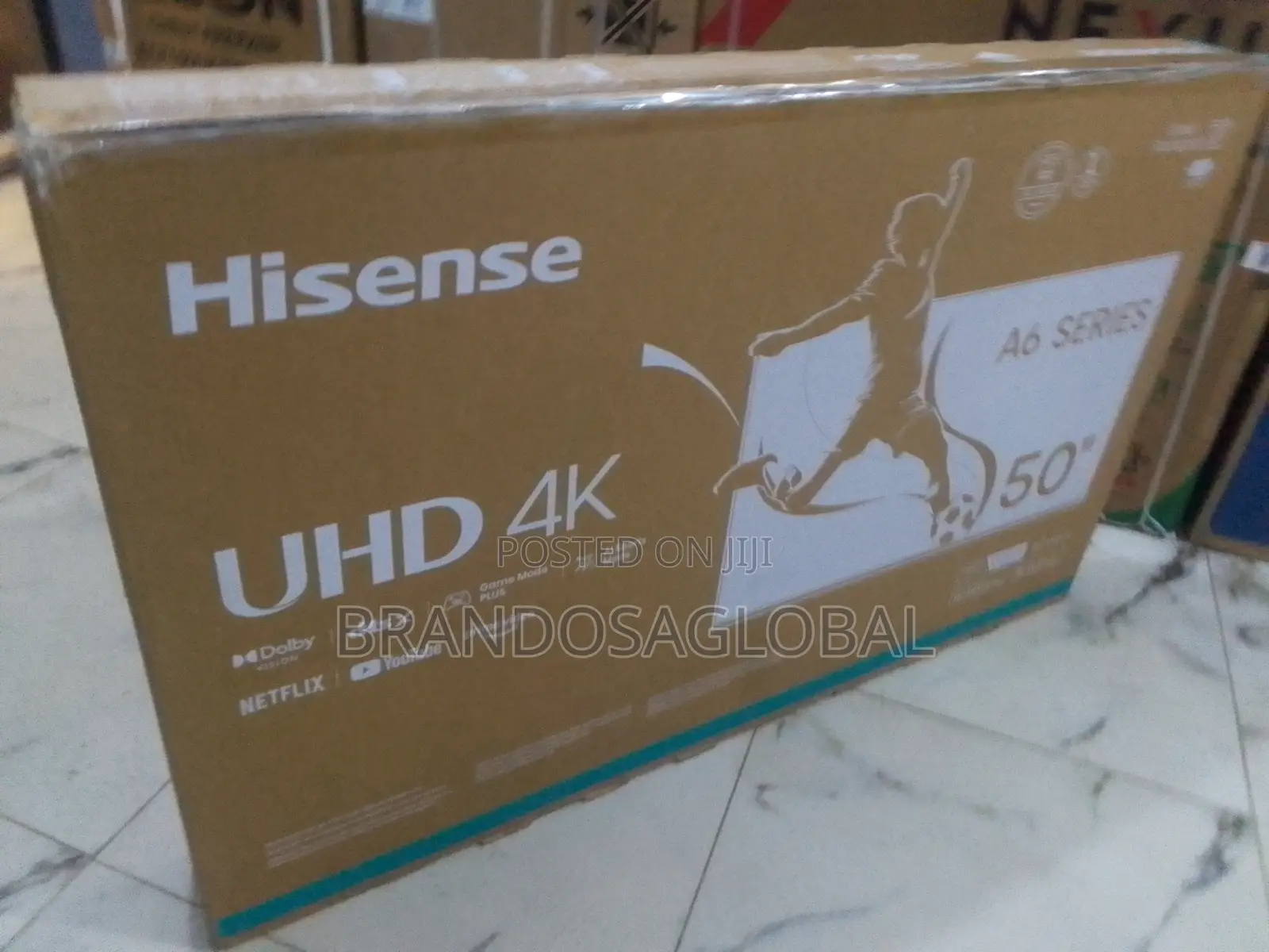 Hisense 50" Smart Uhd Tv With Great Audio