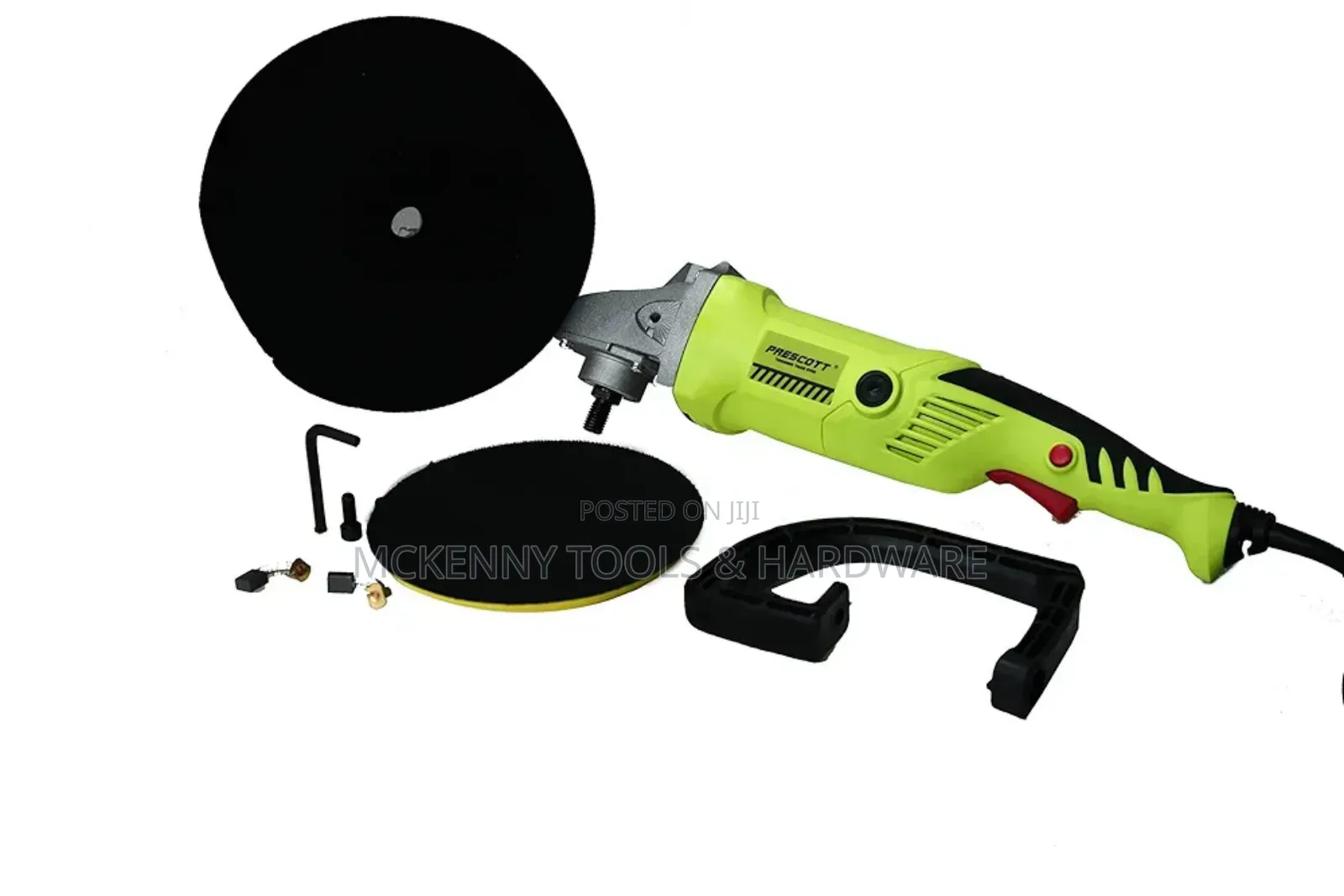 Prescott Pt+ Premium Car Polisher 180mm 1400watts With 7 Inch