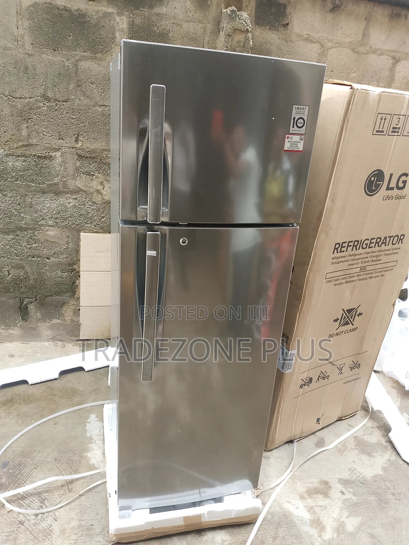 Lg 308l Double Door Inverter Refrigerator – G322rlbb
