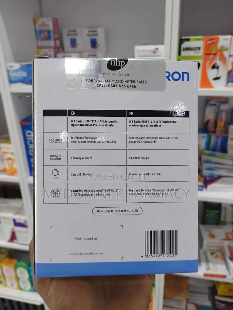 Omron M1 Basic Digital Blood Pressure Monitor (Upper Arm)
