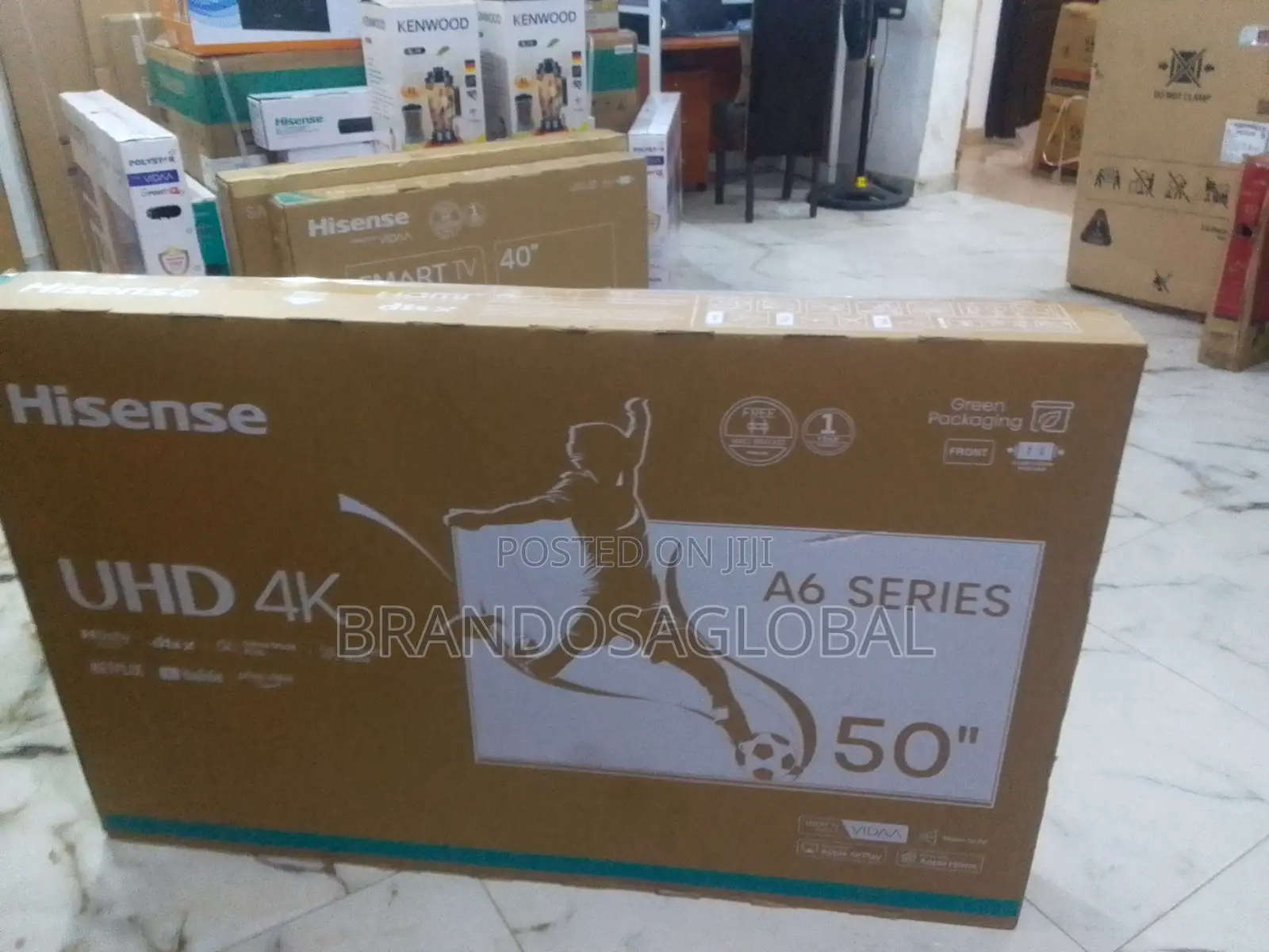 Hisense 50" Smart Uhd Tv – Vibrant Colors