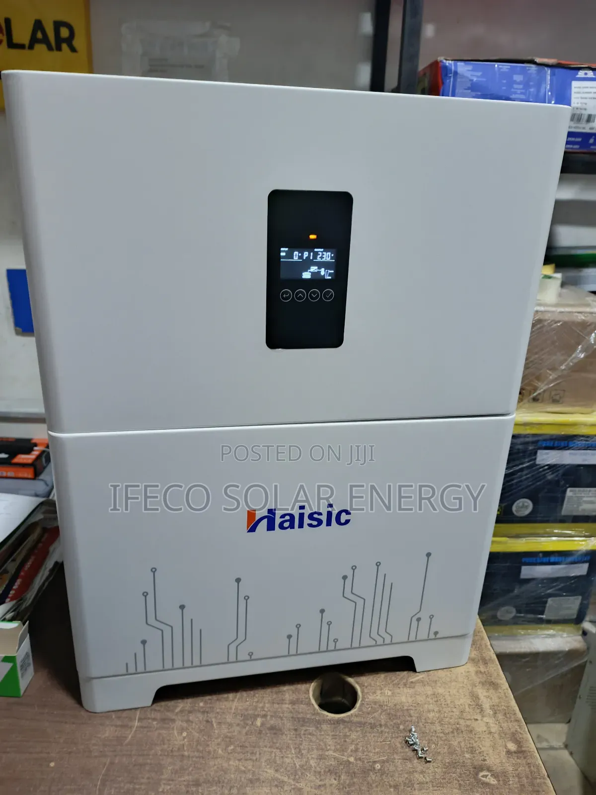 Haisic 8kwh Battery and 4.2kva Inverter