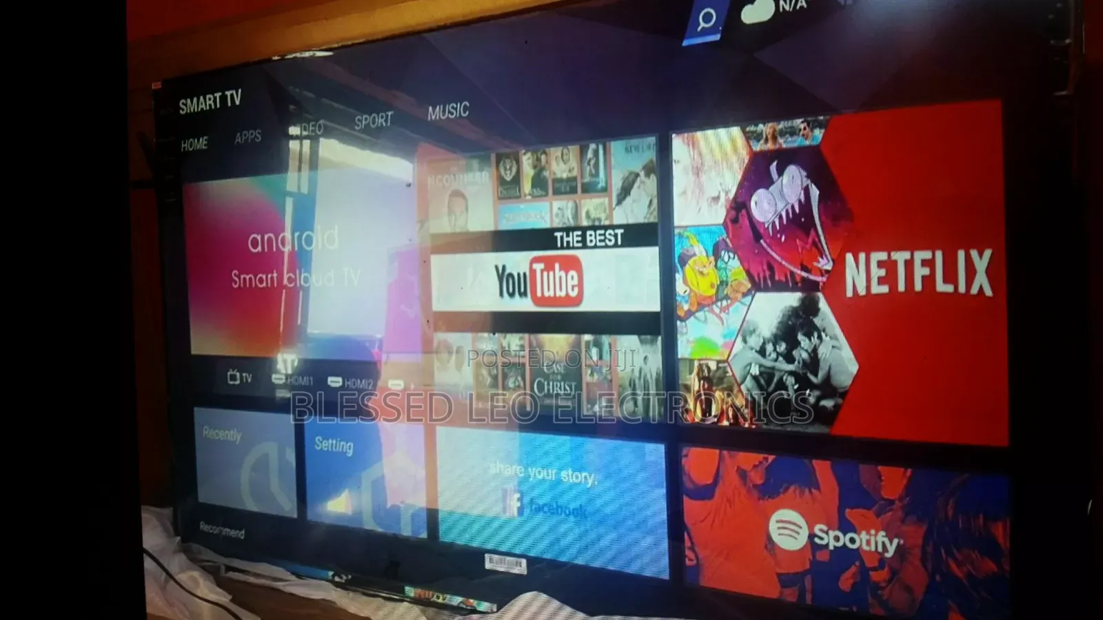 Lg 55 Inches Smart Android Cloud Tv