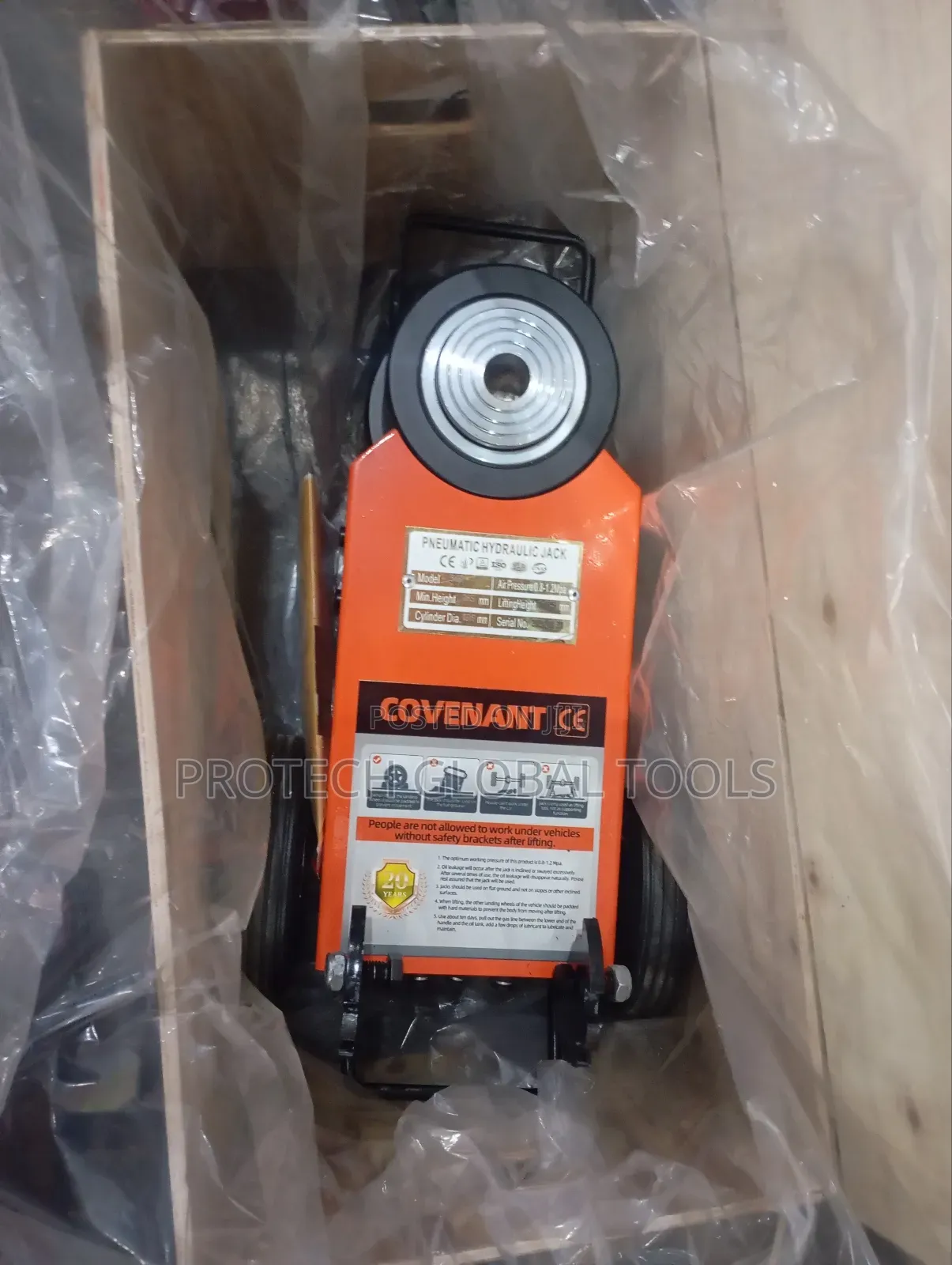 50ton Pnuematic Hydraulic Floor Jack