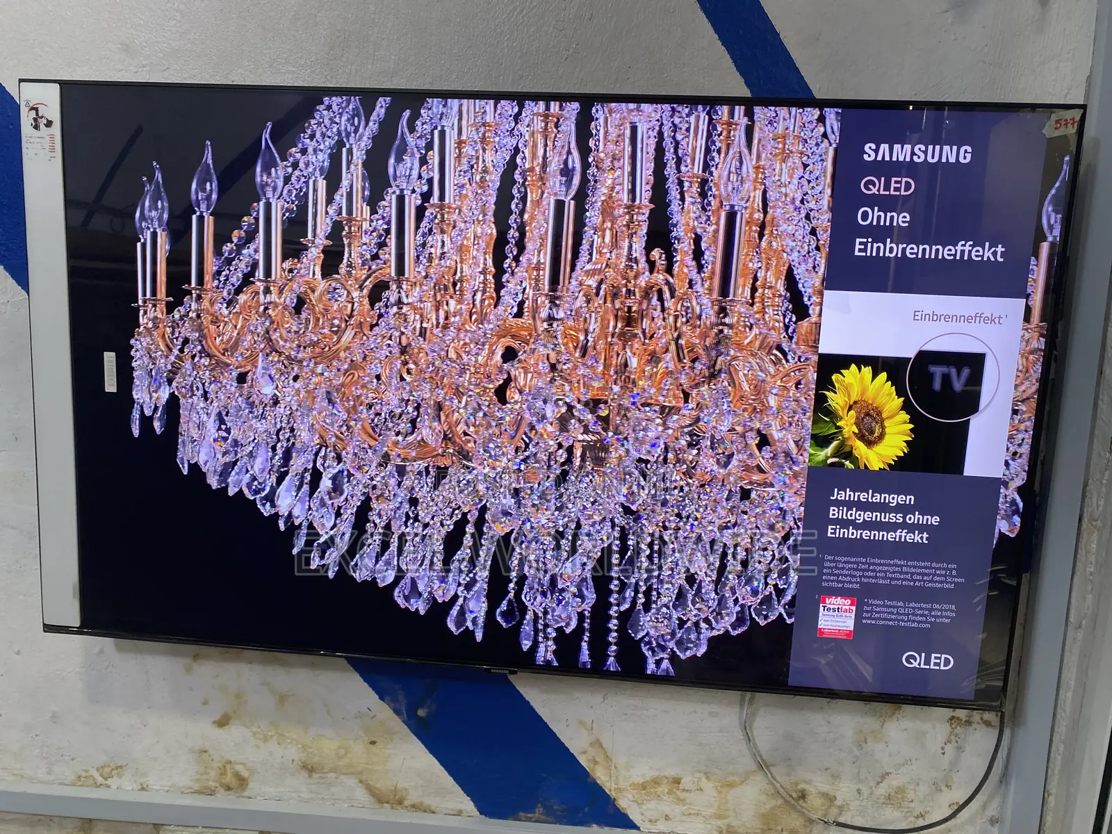 Samsung Smart Q70r Smart Tv 55”Inches Qled Swith Direct Full 8 Times