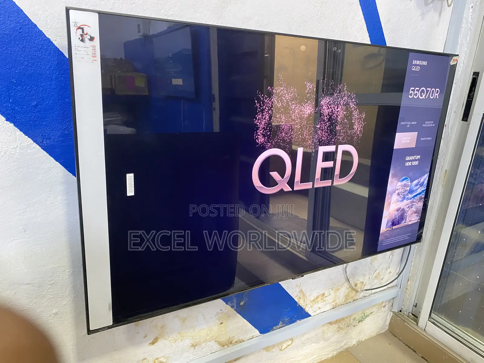 Samsung Smart Q70r Smart Tv 55”Inches Qled Swith Direct Full 8 Times