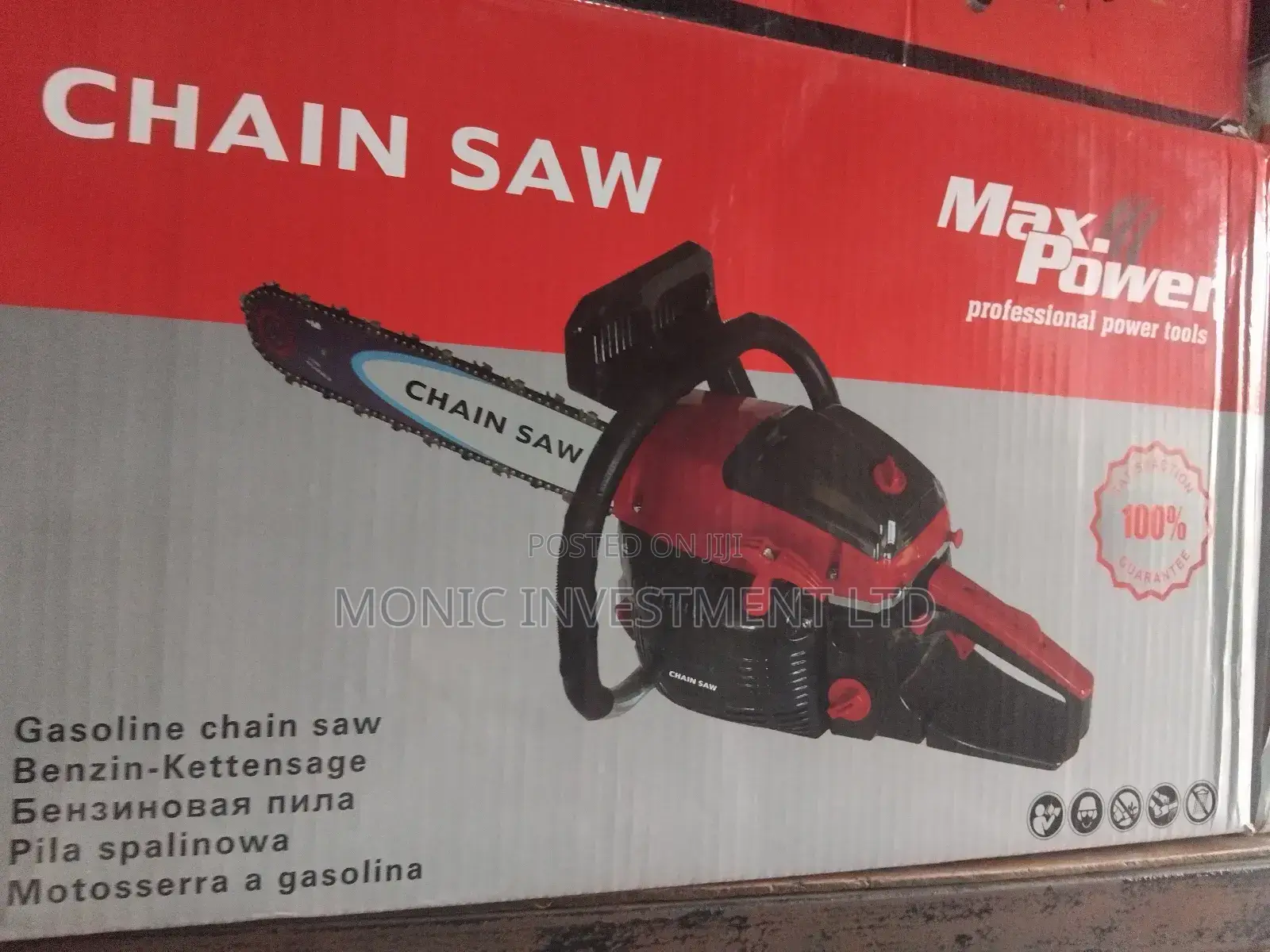 20"Inches Max Power Chainsaw
