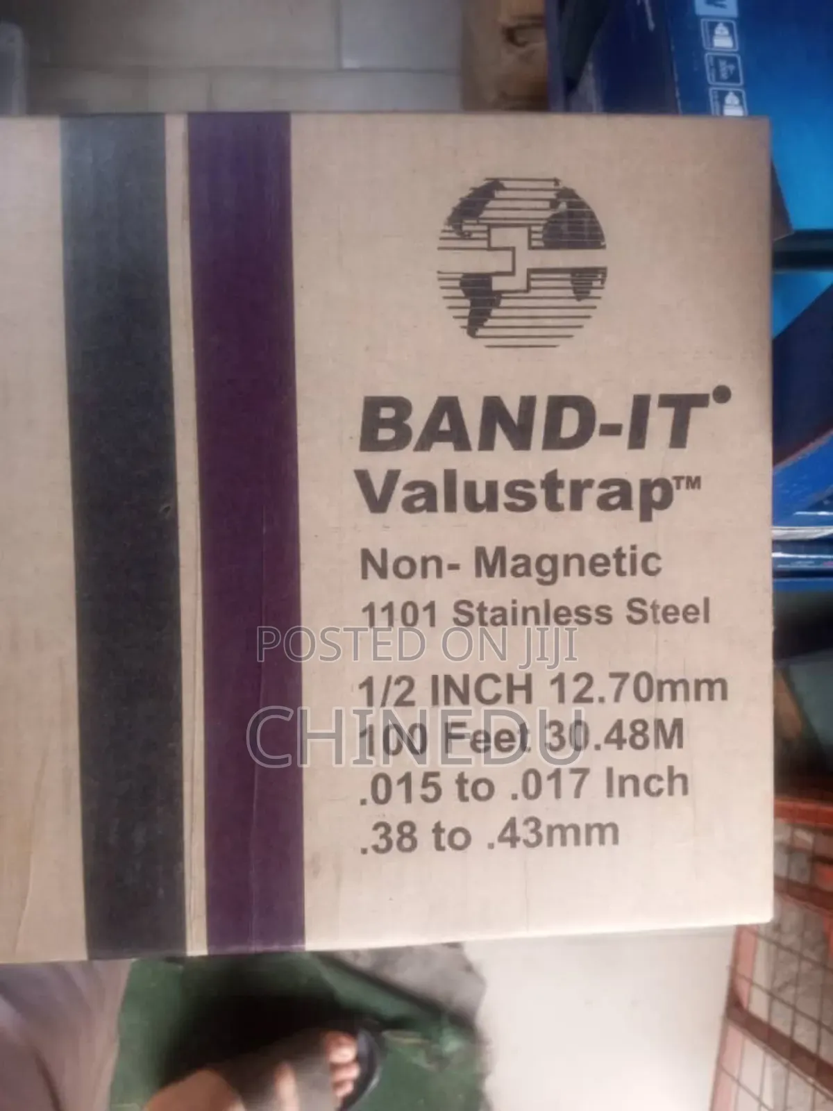 Band-It Stainless Steel 1/2 by 100