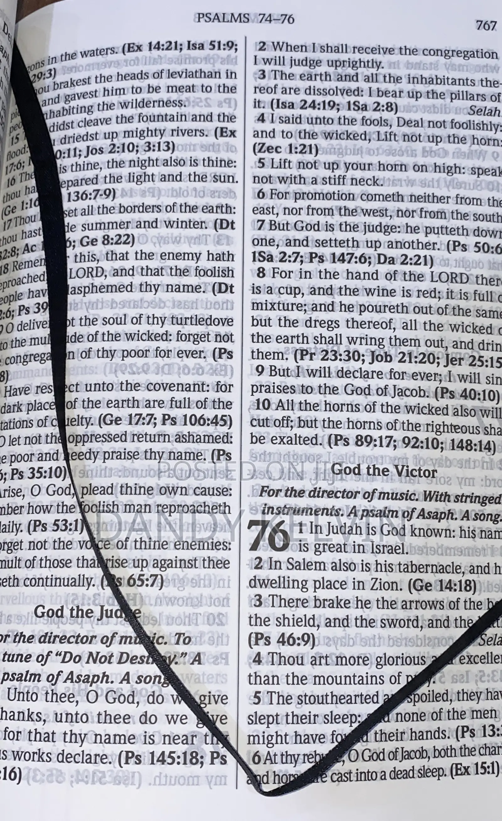 King James Version (Big Size) With Thumb Index