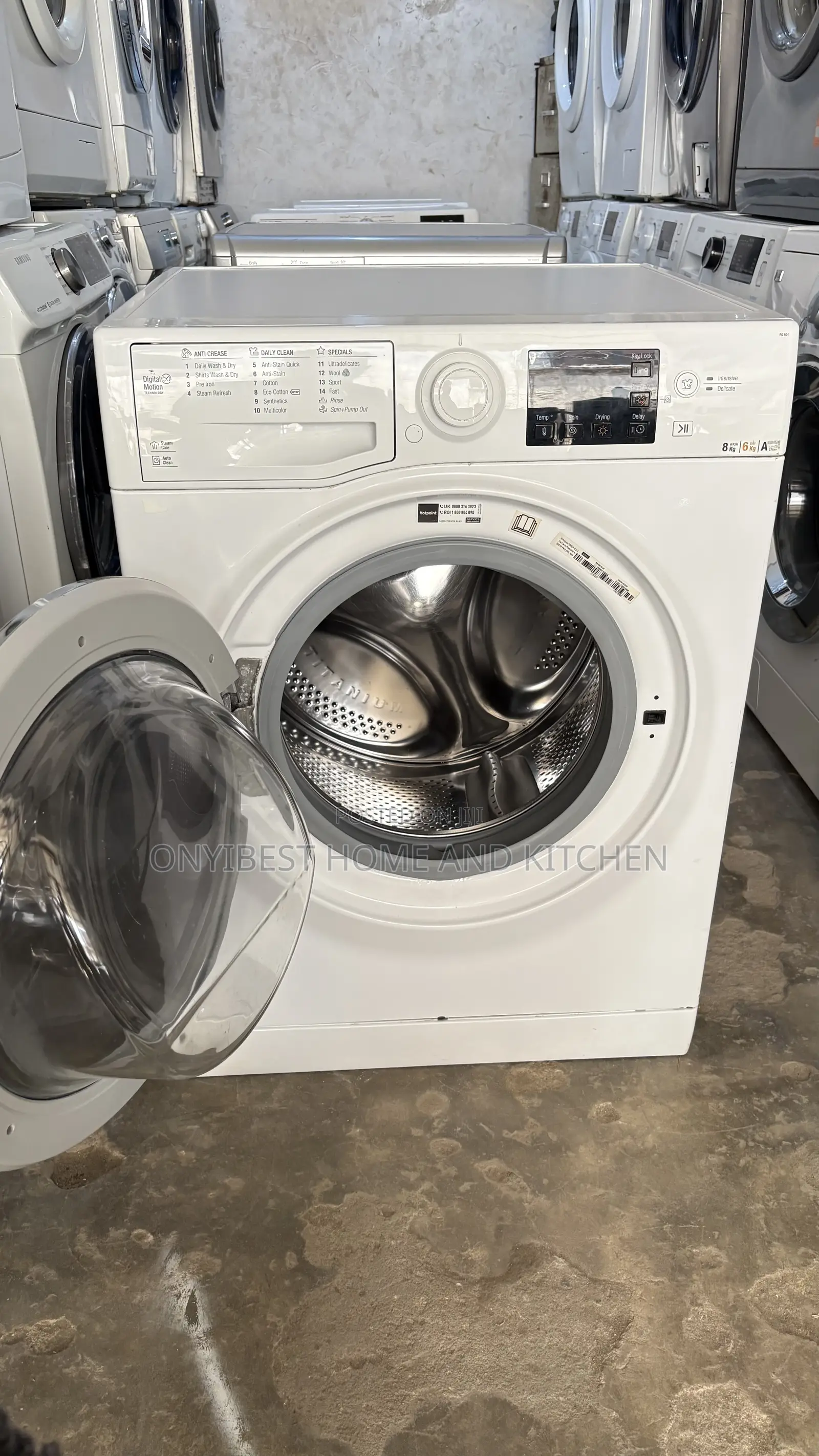 Hotpoint 8/6kg Wash and Dry Washing Machine