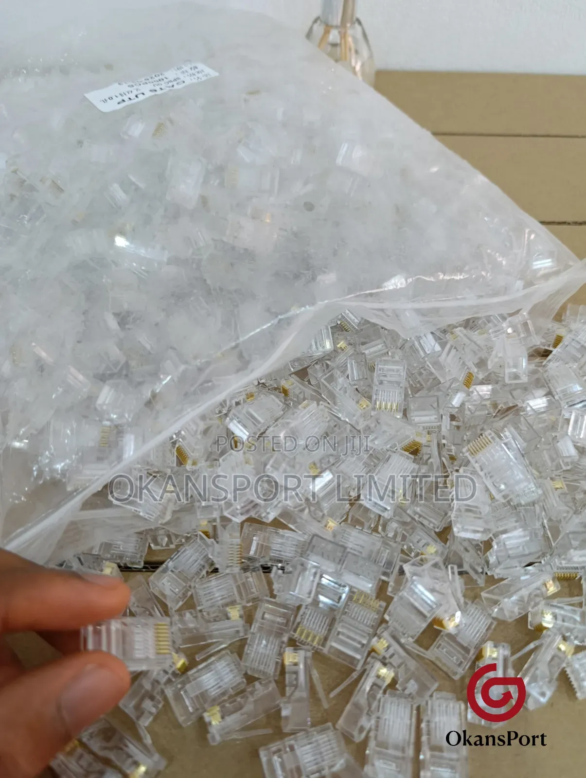 Rj45 Connector Cat6 Network Cable Plug
Utp - 1,000 PCS Bulk Pack