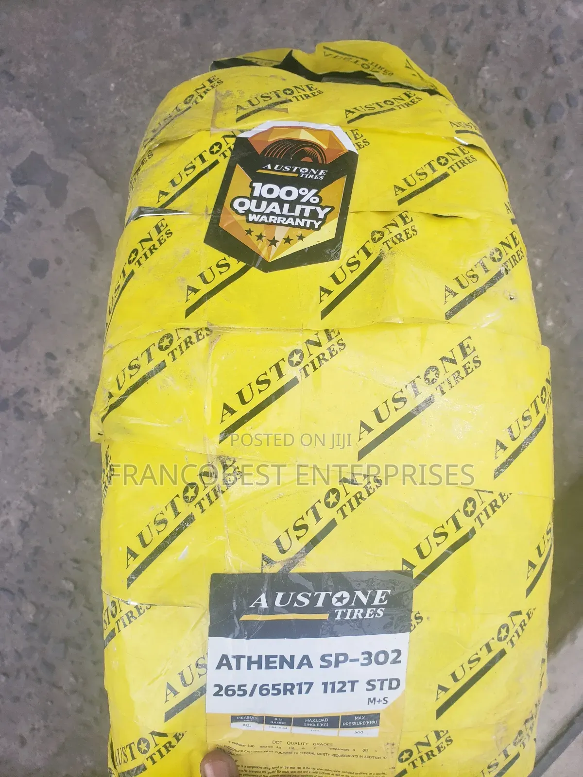 265/65r17 Austone Tyre