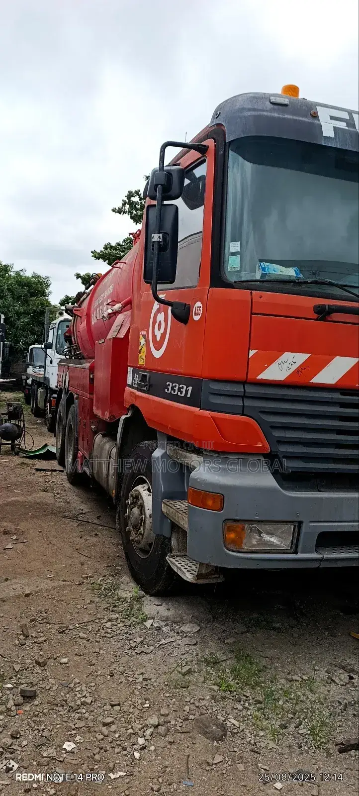 Newly Arrived Mercedes Benz Actros Sewage Truck