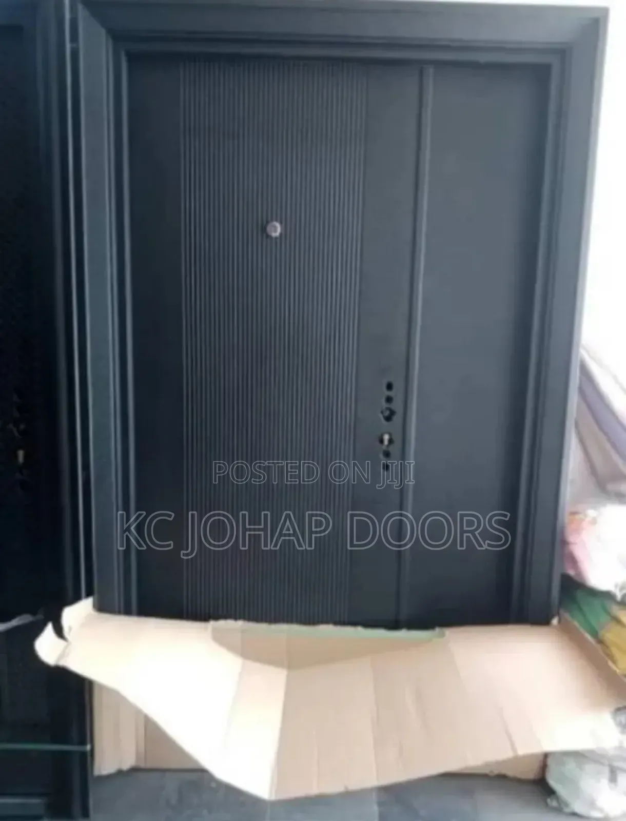 China Steel Security Entrance Door