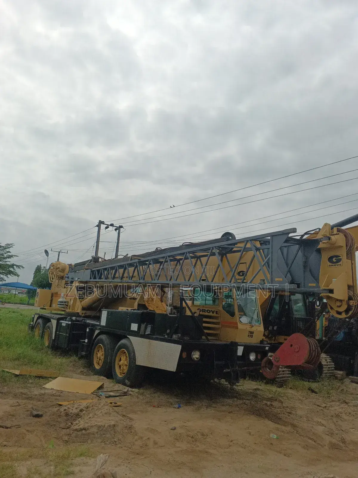 50 Tons Grove Crane for Sale. Price: 255million Naira Only