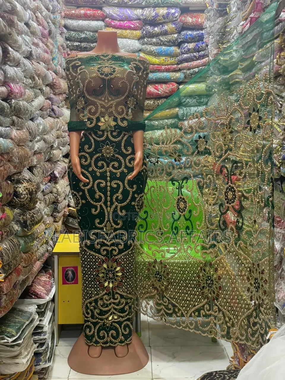 Net on Raw Silk Goerge