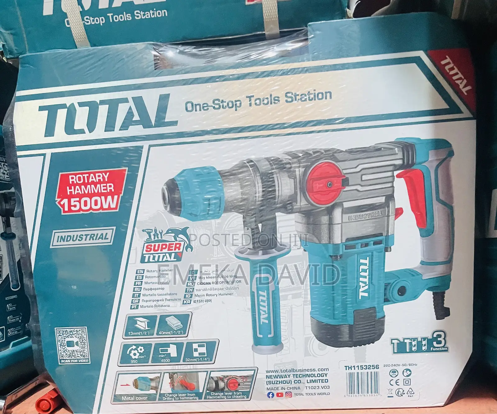 1500w Rotary Hammer Drill Machine