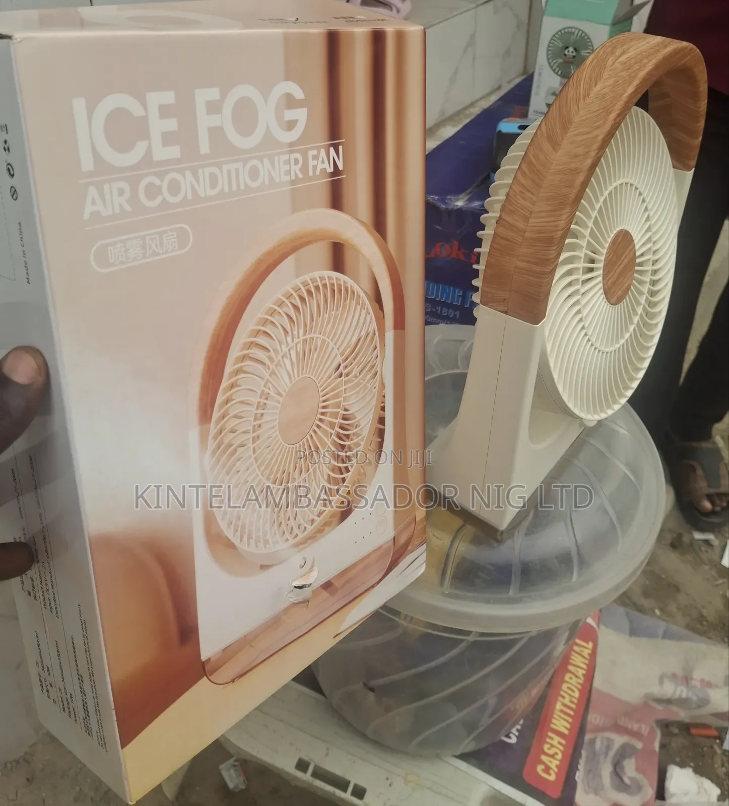 Ice Fog Air Conditioner Fan