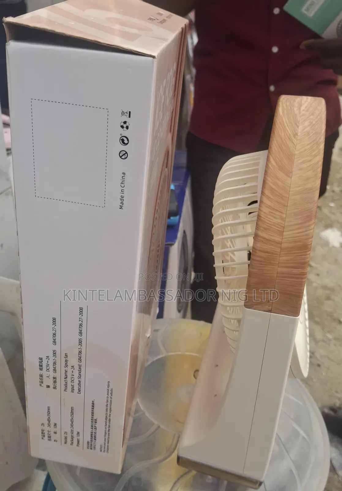 Ice Fog Air Conditioner Fan