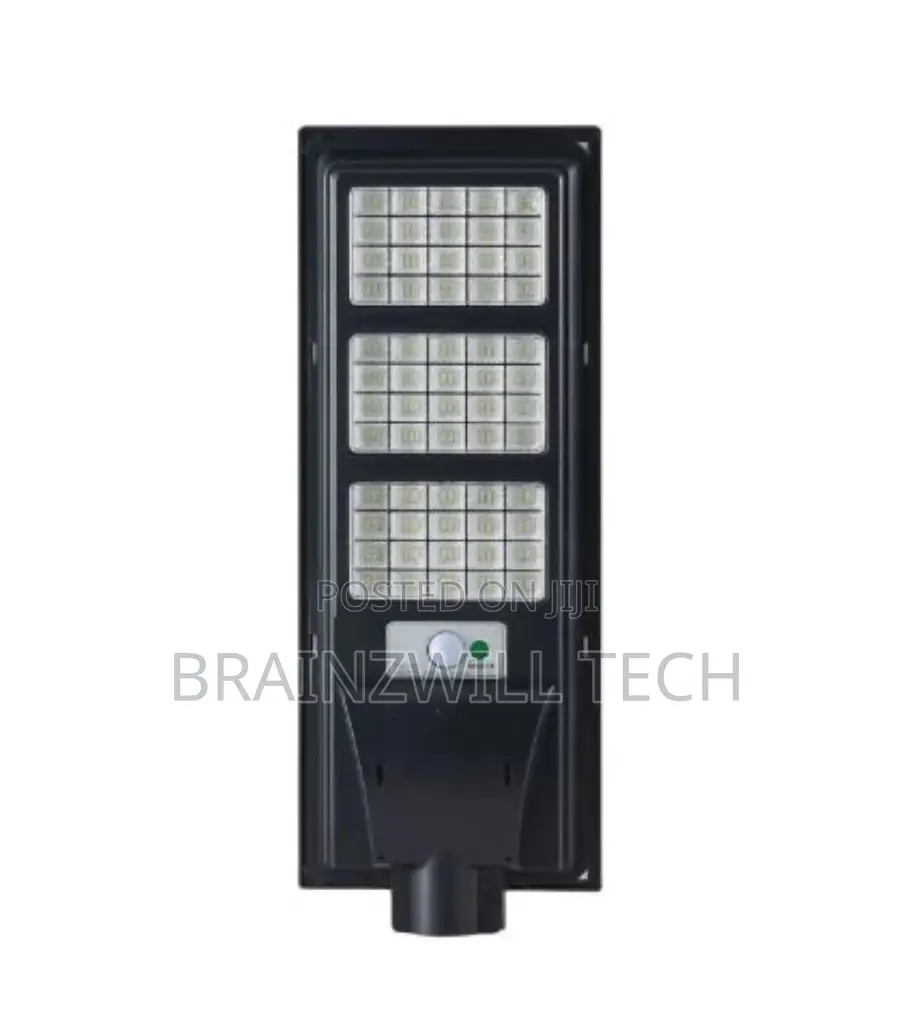 300w Solar Street Light With Motion Sensor and Remote Control
