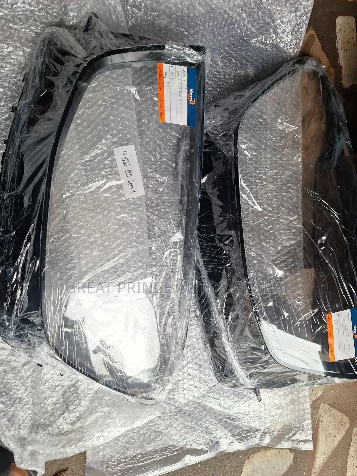 Head Lamp Glass Glc350 253