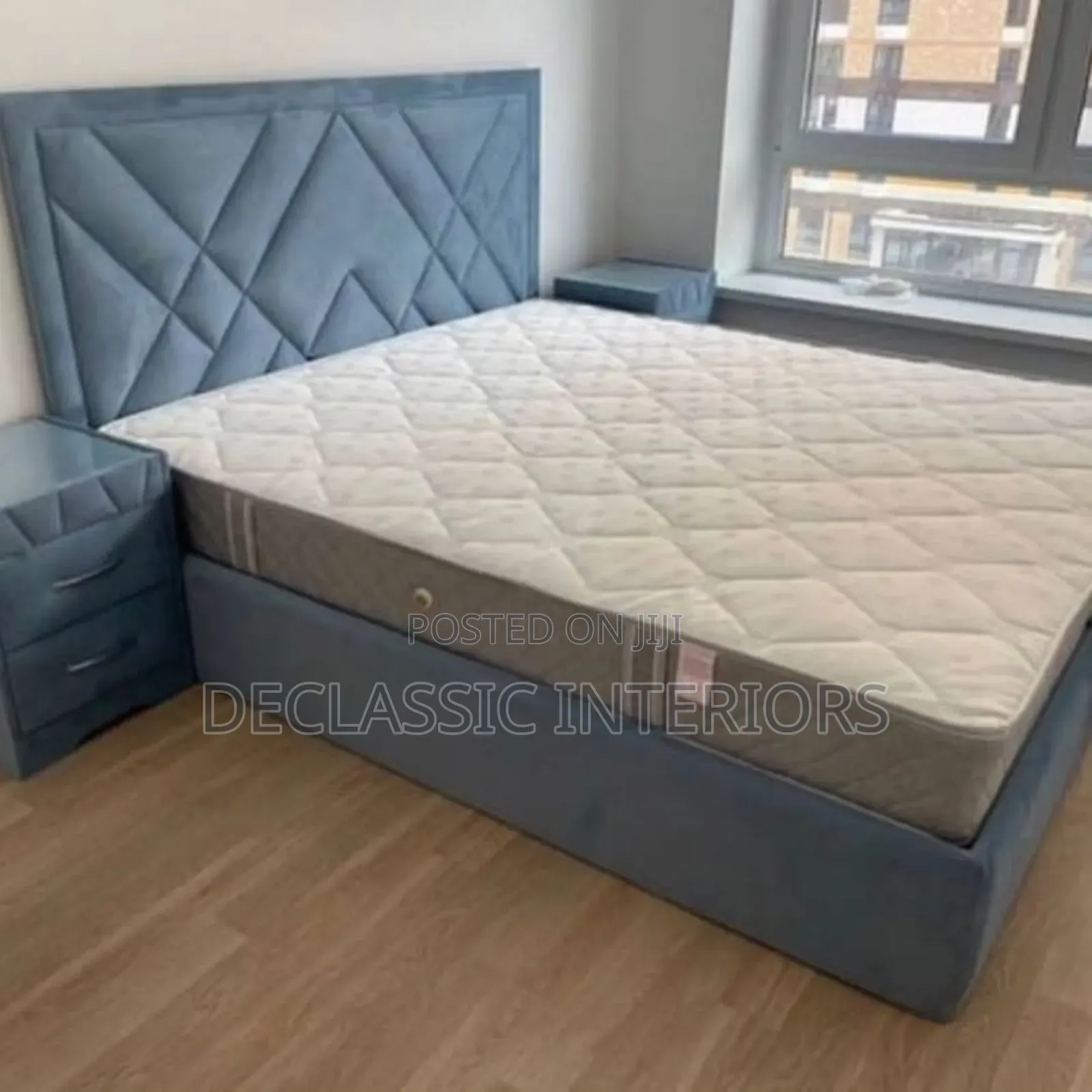 6by6 Madam's Bed Frame With 2 Bedside
