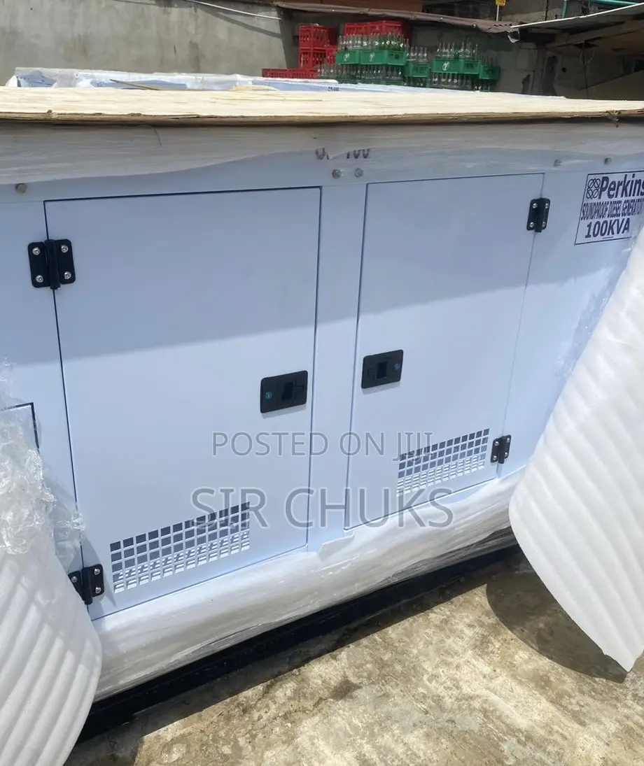 100kva Perkins Diesel Soundproof Generator Sp-100