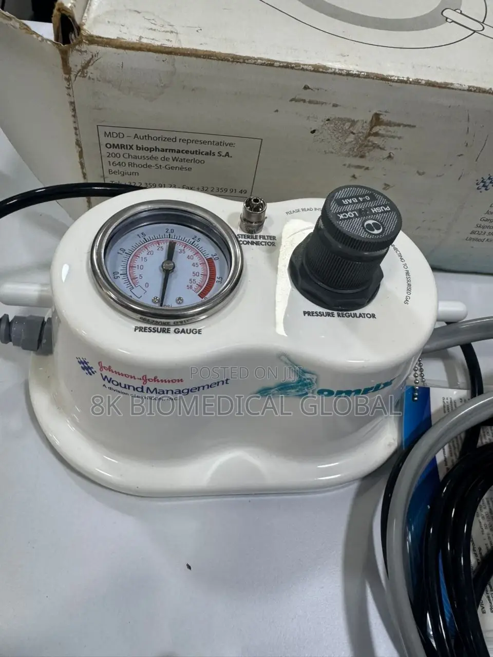 Johnson & Johnson Omrix Wound Management Pressure Regulator