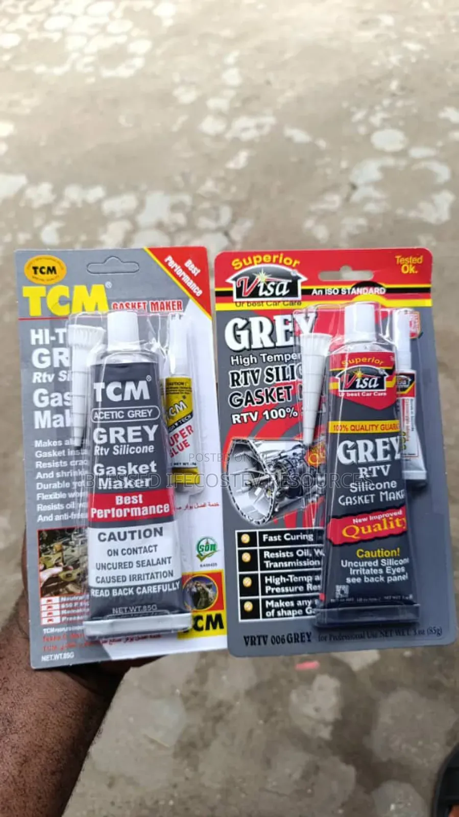 High Temperature RTV Gasket Gum