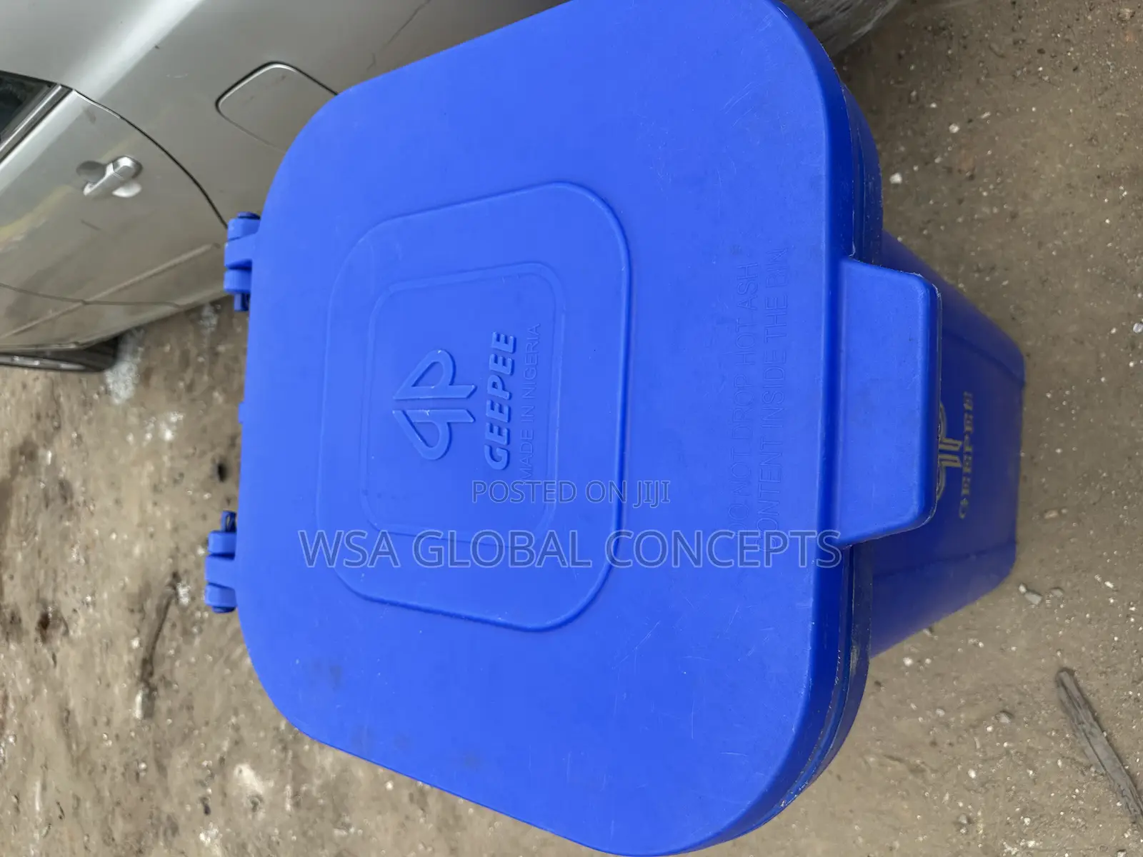 240 Liters Geepee Waste Bin Hundred Percent Rubber