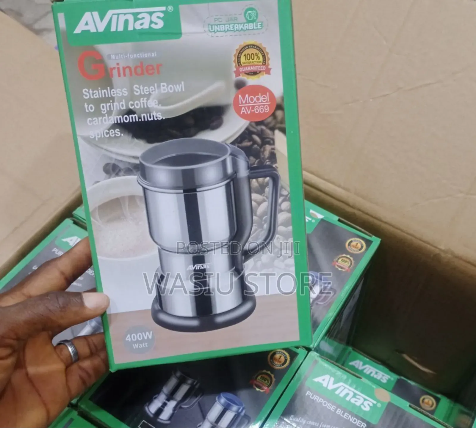 Avinas Multi-Functional Grinder, Model Av-669