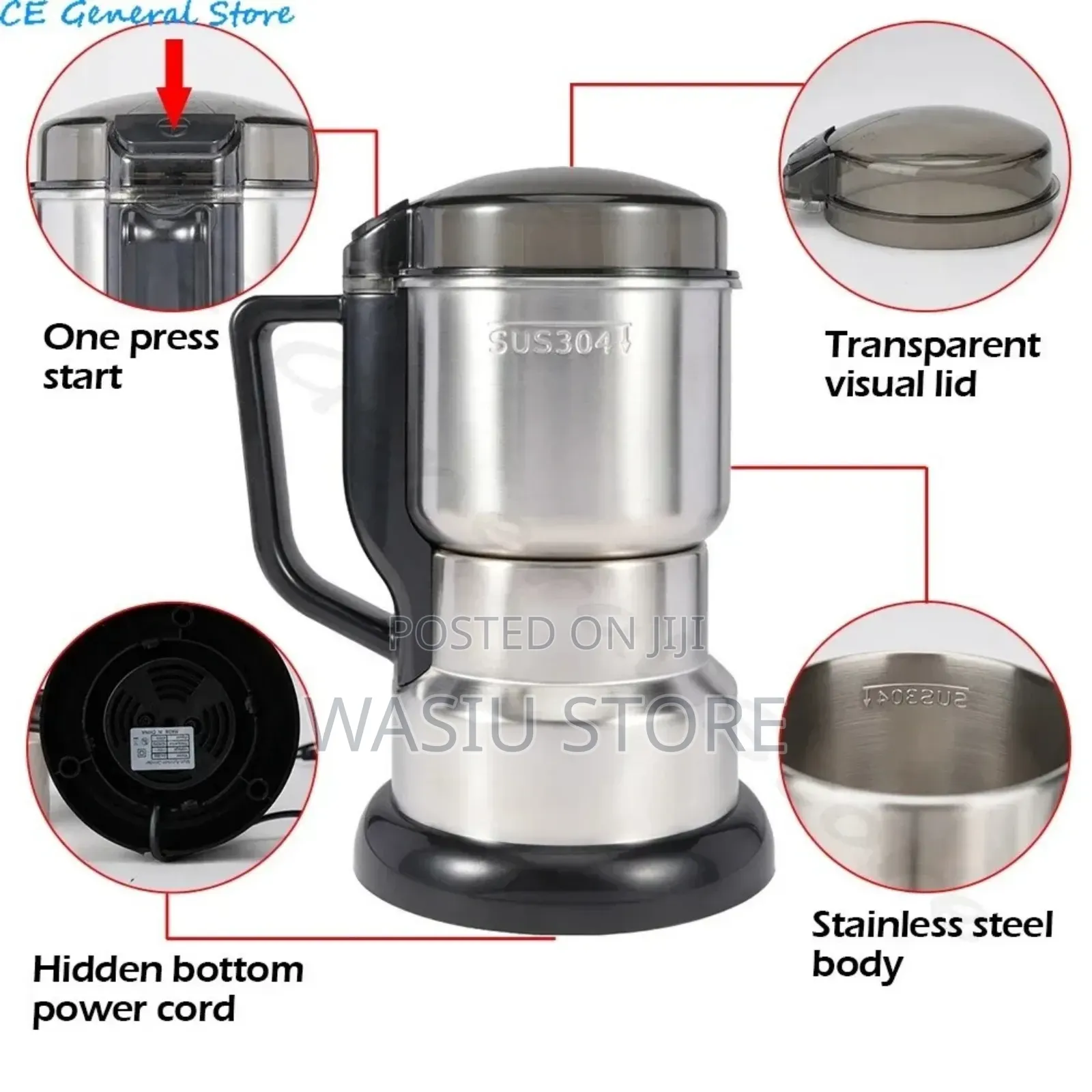 Avinas Multi-Functional Grinder, Model Av-669