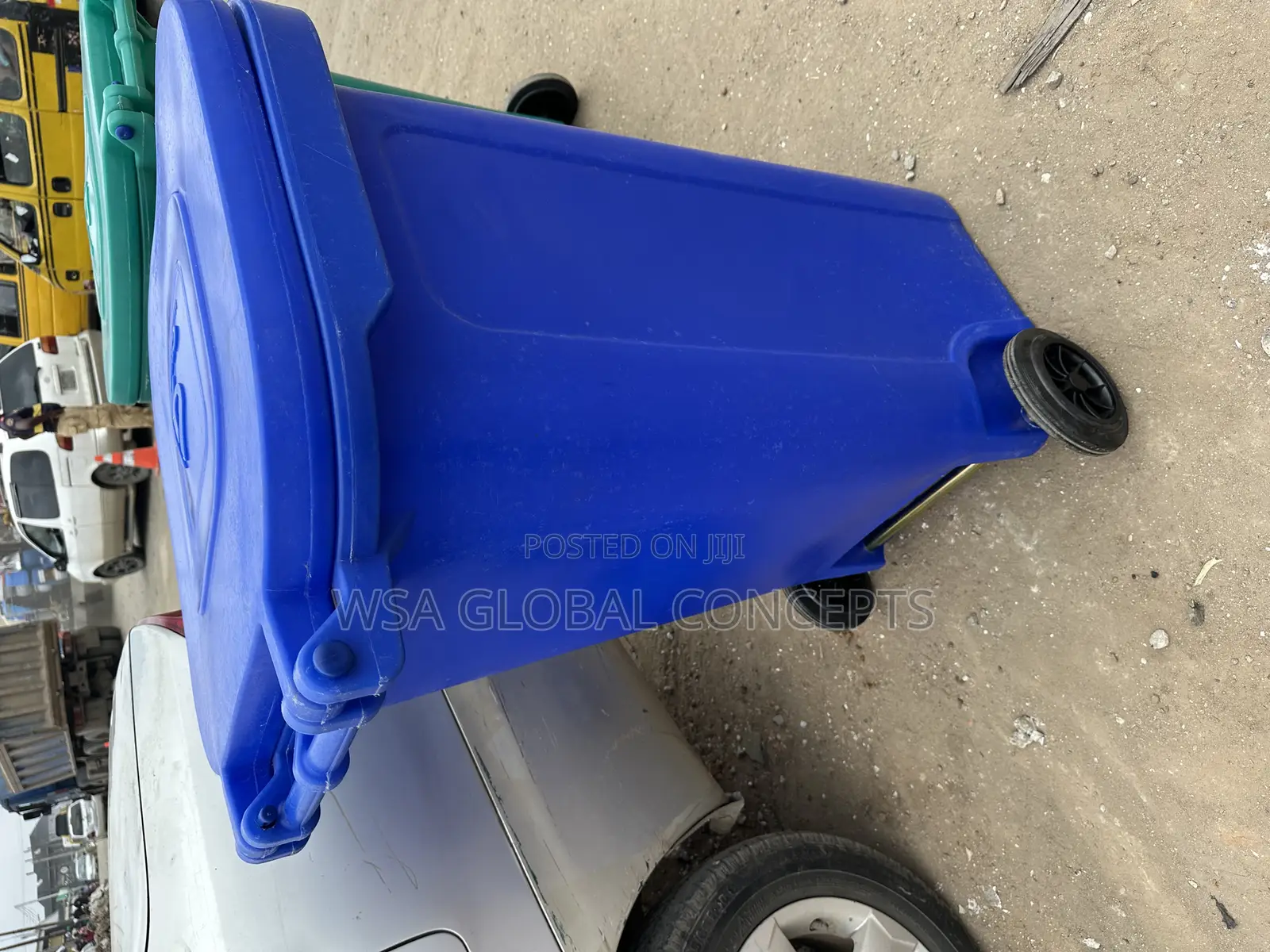 240 Liters Geepee Waste Bin Hundred Percent Rubber