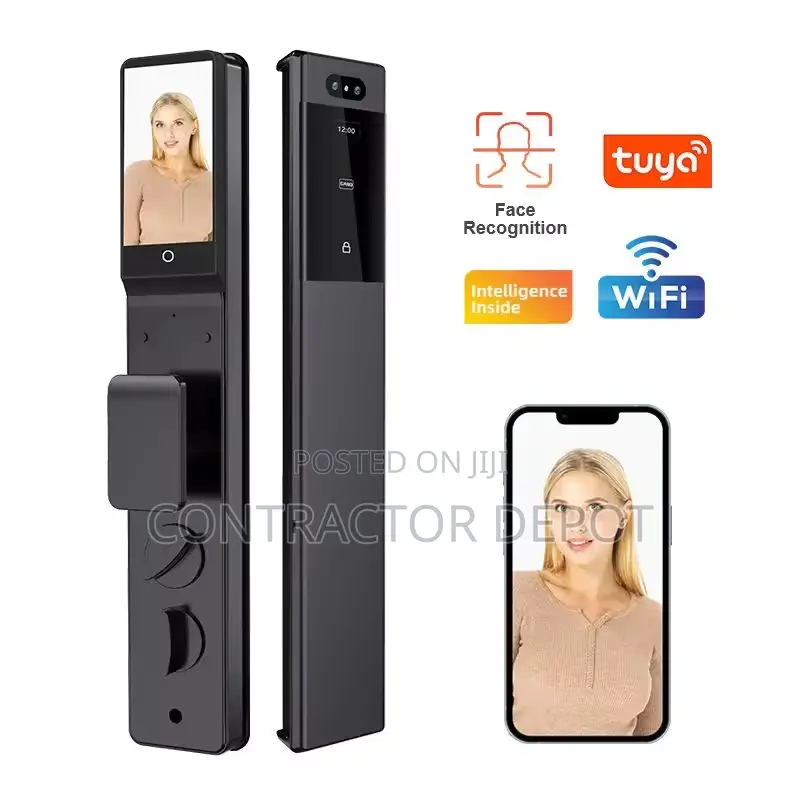 Waterproof Hot 3d Face Recognition Automatic Outdoor Smart Lock