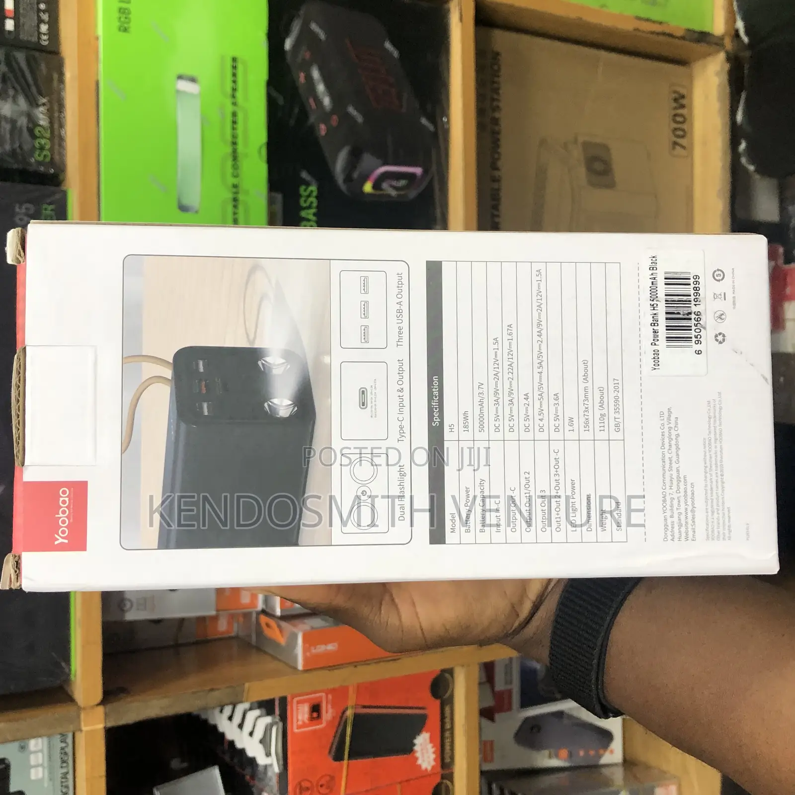 Yoobao 50000mah 185watts Laptop Phone Powerbank