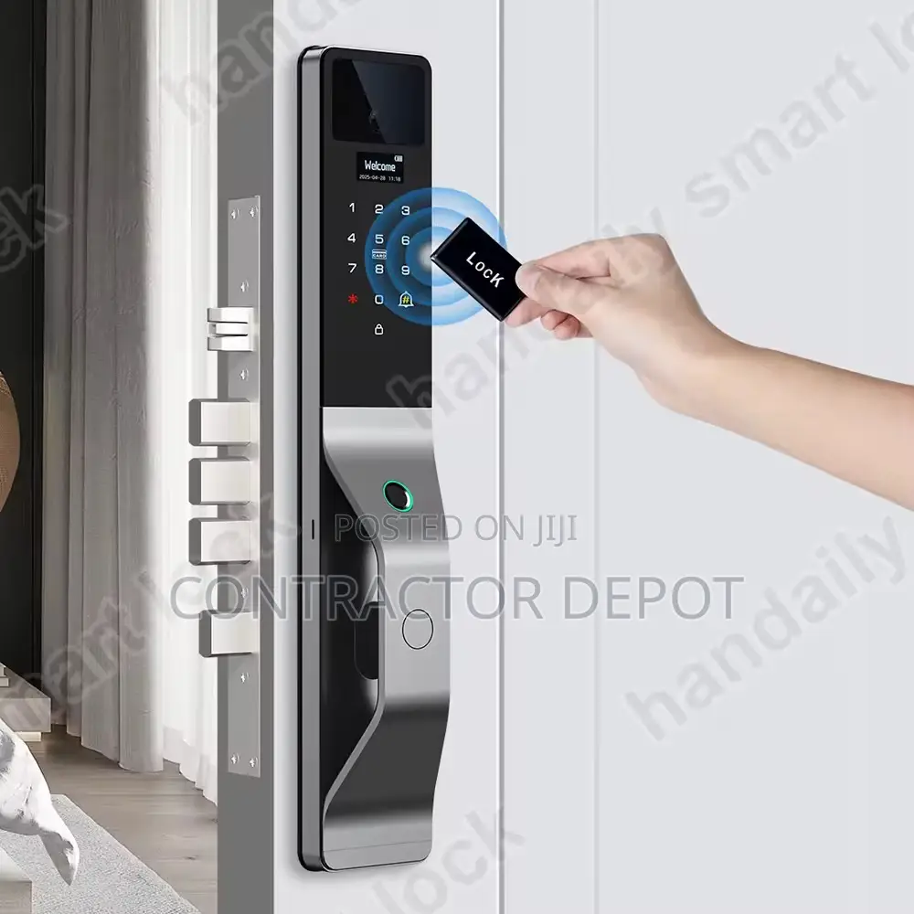 Face Recognition Smart Door Lock Opens and Closes Automatically