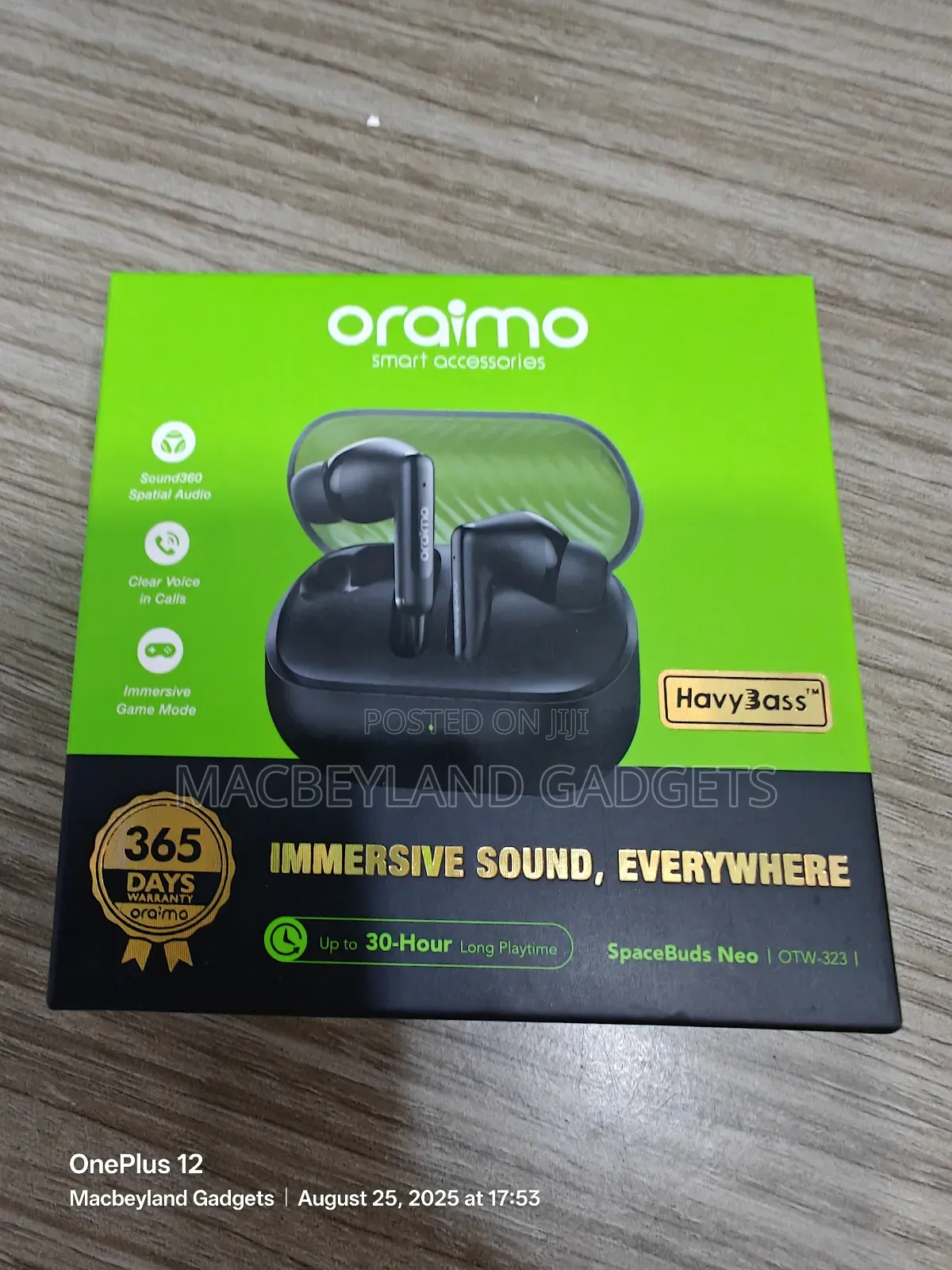 Brand New Sealed, Oraimo Space Buds Neo
