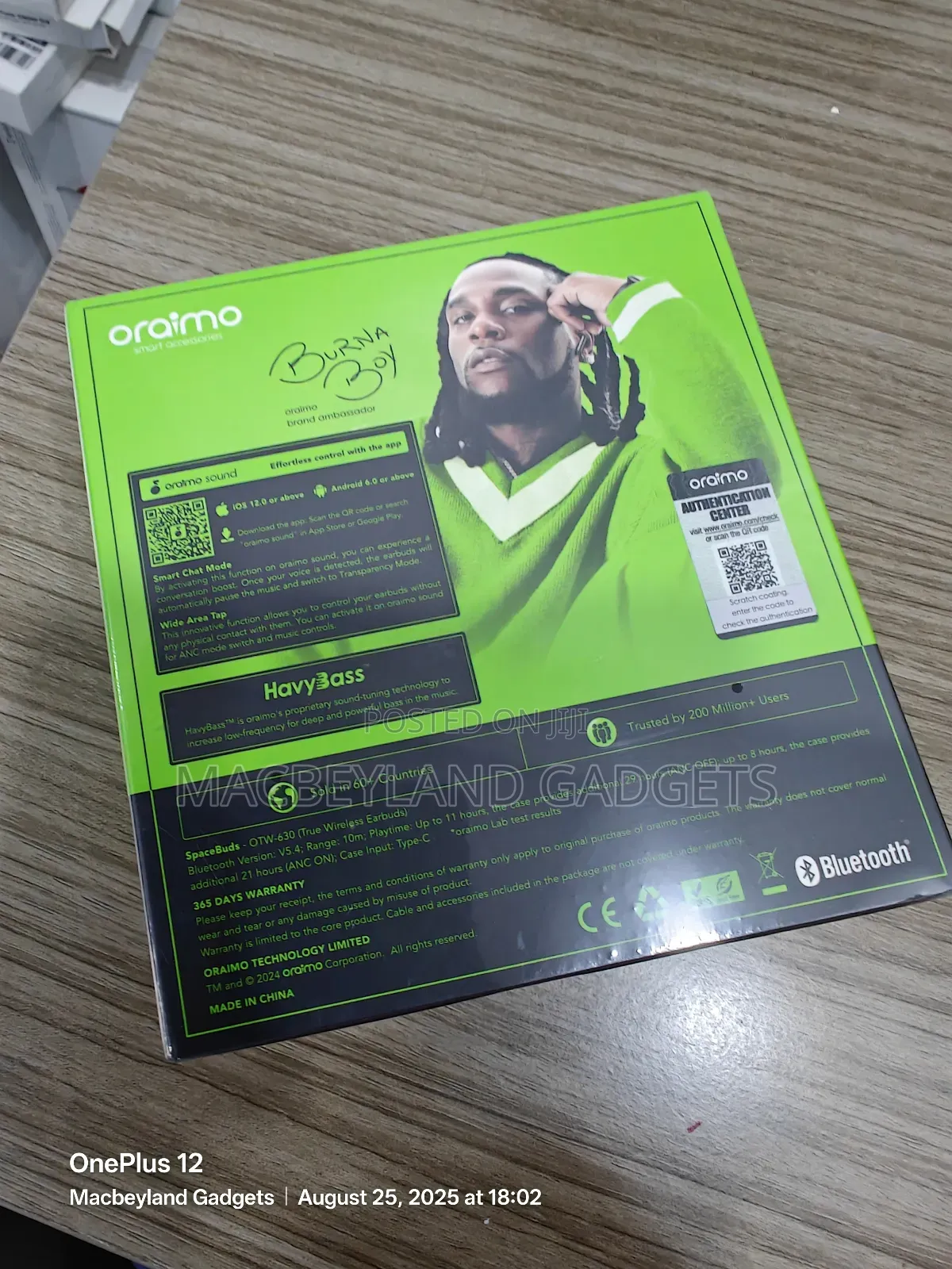 Brand New Sealed, Oraimo Space Buds