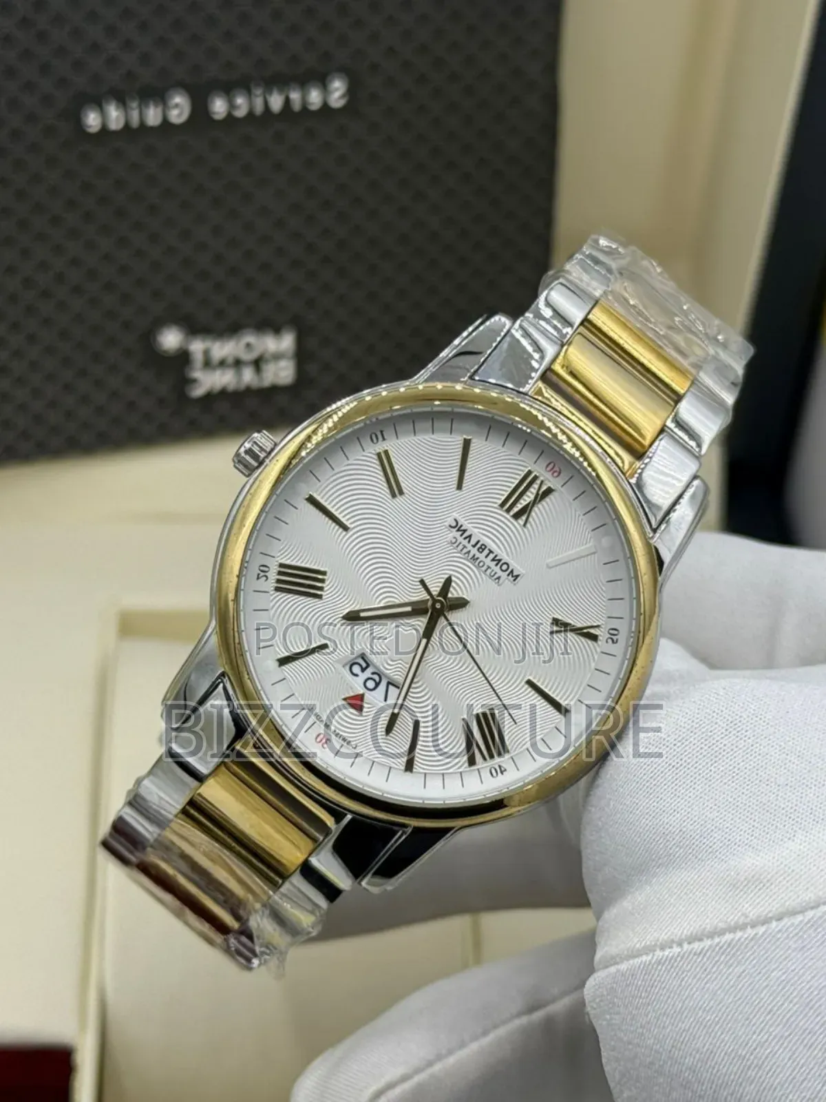 Original Montblanc Two-Tone Stainless Steel, Calendar Watch