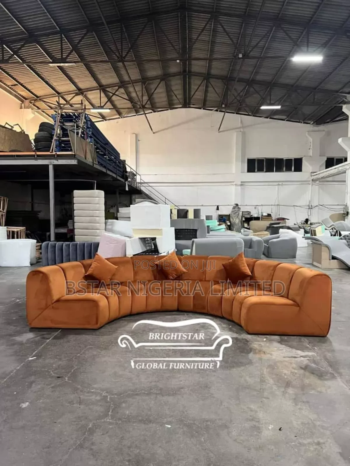 Elegant 6-Seater U-Shaped Sectional Sofa