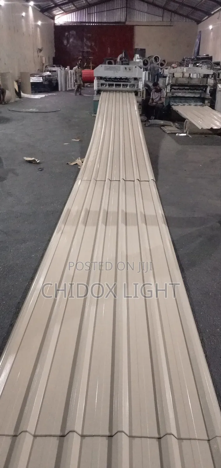 Long Span Design Aluminum Roofing Sheet Grey Beige Color